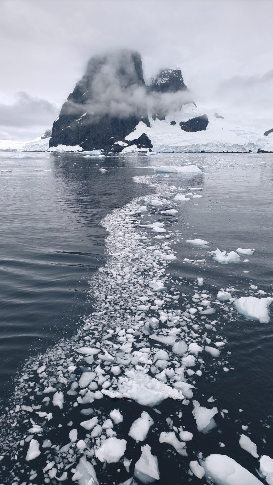Entering the Lemaire Channel